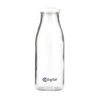Botella de vidrio reciclado fabricada en Francia