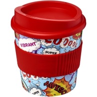 Insulated cup with lid 25cl - four-colour printing