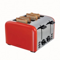 Retro 4 slice toaster