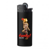 J25 All Black britePix Briquet publicitaire