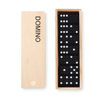Domino-Spiel in einer Schachtel