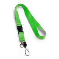Lanyard with detachable part and smartphone attachment