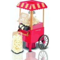 Forced air popcorn machine