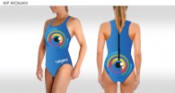 Wasserball-Badeanzug für Frauen