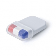 Photo de Maquillage bleu blanc rouge