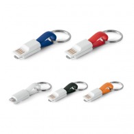 3 in 1 mini-cable key ring