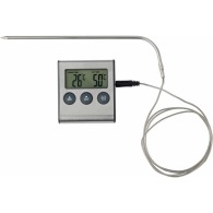 Temporizador y termómetro de cocina digital