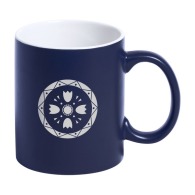 Photo de Mug céramique 35cl blanc à l'intérieur et coloré à l'extérieur