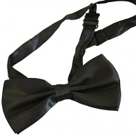 Standard black bow tie