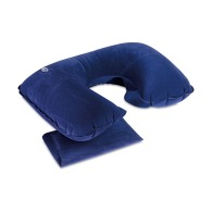 Inflatable pillow and case
