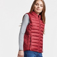 OSLO WOMAN - Quilted waistcoat for women with light and warm padding