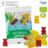 ORGANIC Teddy Bears for Vegans*, compostable bag