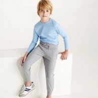 Pantalon de survêtement, ceinture large ajustable avec cordon, bas de poignets ajustable, coutures renforcées ADELPHO (Tailles enfants)