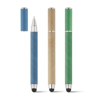 stylo bille en papier kraft et abs