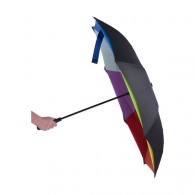 Reversible umbrella with automatic opening