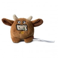 Cow stuffed toy.