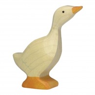 Small wooden goose