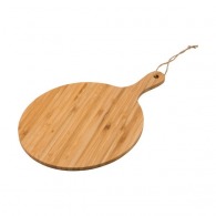 Round bamboo chopping board