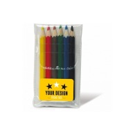 Coloured pencil case