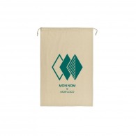 Bolsa personalizable de algodón orgánico 10x14cm