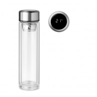 POLE GLASS - Double wall glass bottle