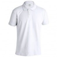 Polo-Shirt Erwachsene Weiß 