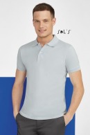 Polo homme blanc  180 g sol's - perfect men