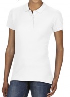 Piqué-Poloshirt für Frauen - Weiß