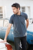 Vintage-Poloshirt mit kurzen Ärmeln für Männer - Kariban