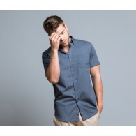 Poplin Shirt Short Sleeves - Popeline-Hemd für Männer