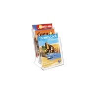 Cristal ECO counter brochure holder 3 x A4 (297x210 mm)