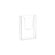 Classic wall-mounted brochure holder 1 case 1/3A4 (L.10.6cm)