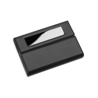 Porte cartes de visite personnalisable reflects-lemnik black