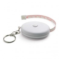 Key ring with 1.5 metre tape measure