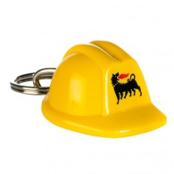 Porte-clés casque de chantier personnalisable