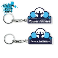 Tailor-made doming key ring