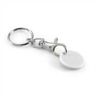 Classic token key ring with plastic token