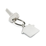 Home metal key ring