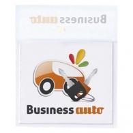 Four-colour adhesive insurance sticker holder