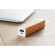 Photo de Powerbank bambou 2200 mah