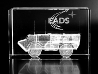 Photo de Presse-papier en verre - rectangle
