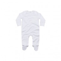 Pyjama personnalisable bébé - BABY ENVELOPE SLEEPSUIT WITH SCRATCH MITTS