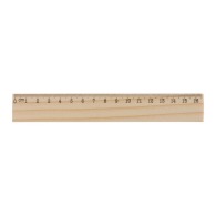 Wooden ruler 16cm