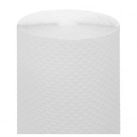 Roll of white paper tablecloth