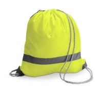 Security backpack with reflective stripes