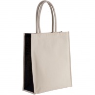 Shopping bag in cotton / jute - 23 l