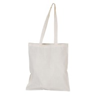 Photo de Sac shopping en coton 105g/m² anses longues