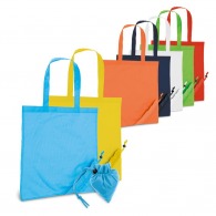 Foldable nylon shopping bag 190t
