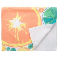 Custom-made four-colour bar towel