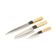 Set 3 japanese style taki knives